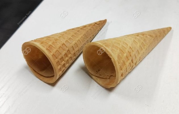 crispy ice cream cone