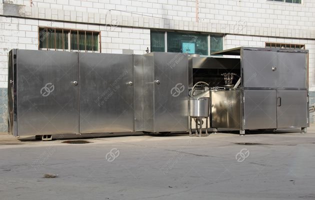 ice cream cone production line